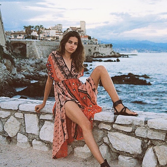 Free People Dresses & Skirts - Free People Smiling Sun Maxi Dress